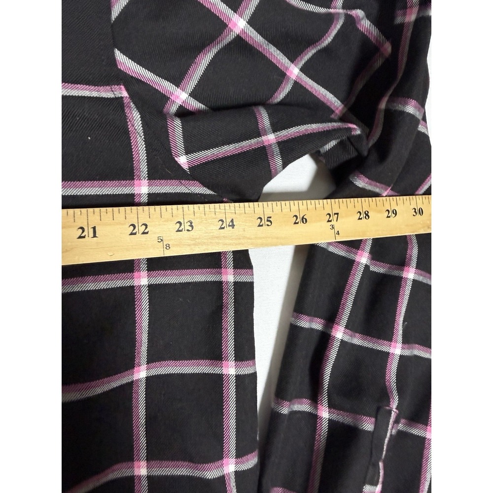 Dixxon Electric Snap-On Breast Cancer Awareness Flannel Shirt Limited Edition XL - Picture 8 of 9